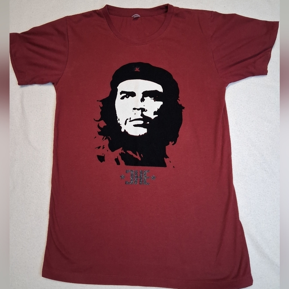 4/20$ ➡️ Men's Red Graphic T-Shirt - Picture 1 of 4